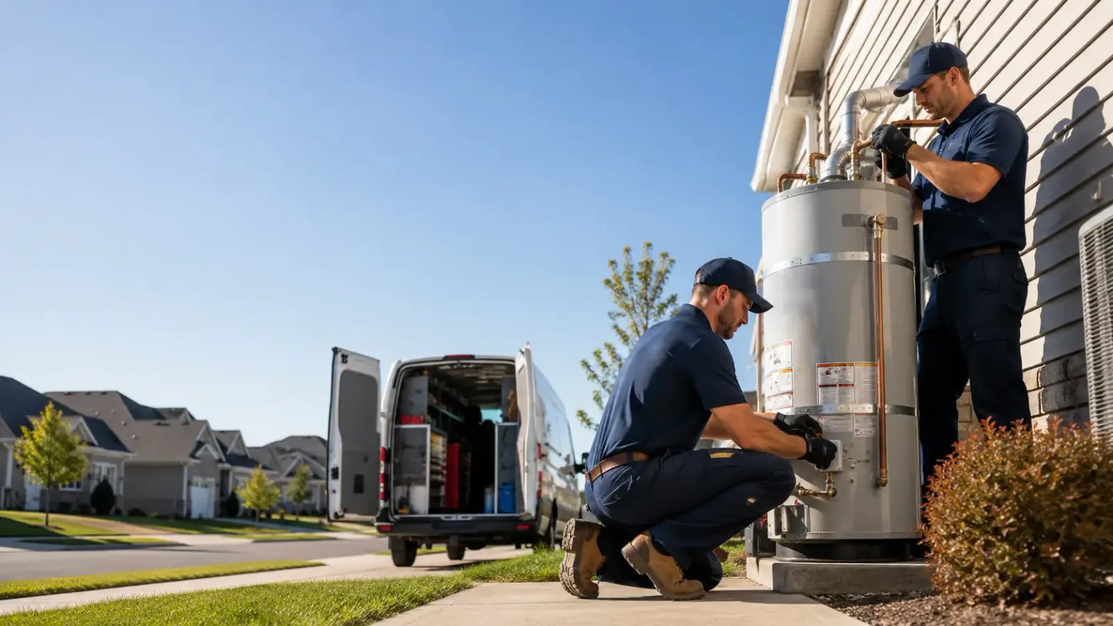 Water Heater Installation in Burkettsville, OH